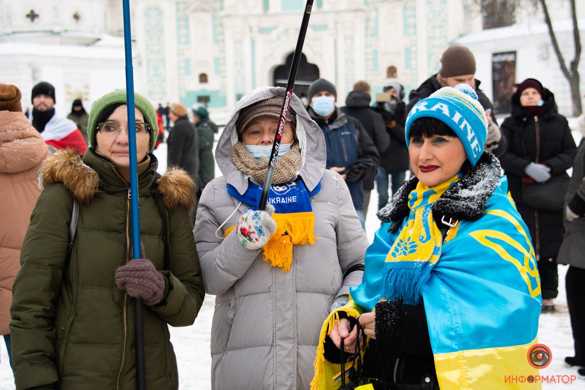В Киеве провели акцию против российской агрессии 2