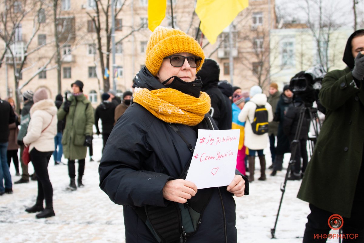 В Киеве провели акцию против российской агрессии 4