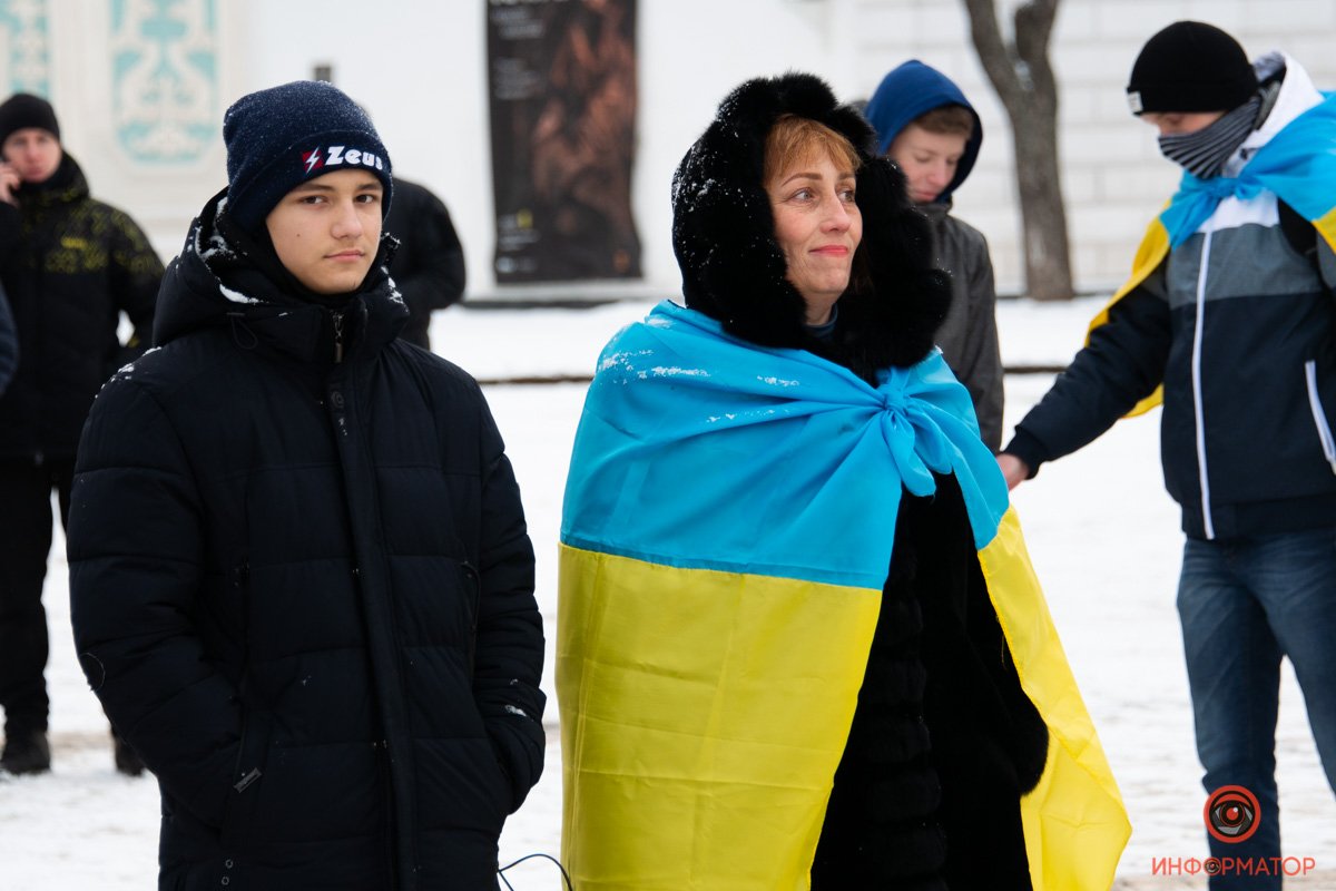В Киеве провели акцию против российской агрессии 5