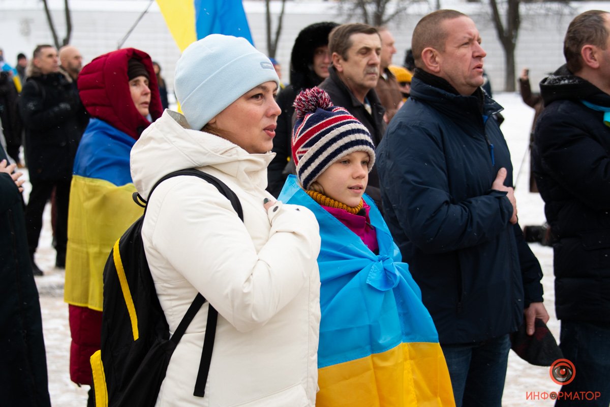 В Киеве провели акцию против российской агрессии 8