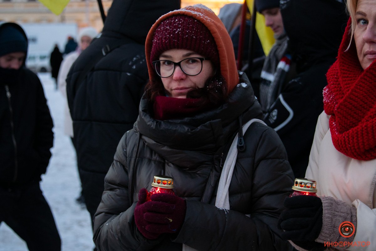 В Киеве провели акцию против российской агрессии 21