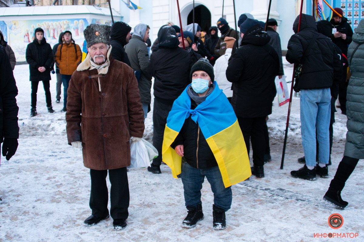 В Киеве провели акцию против российской агрессии 19