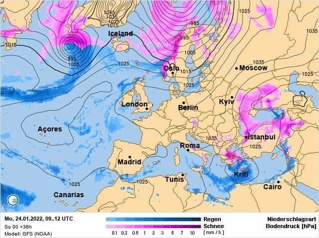 Морозы и гололедица: прогноз погоды в Украине на неделю 1