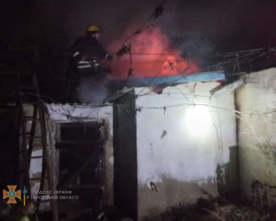 В Запорожской области в пожаре сгорела женщина 2