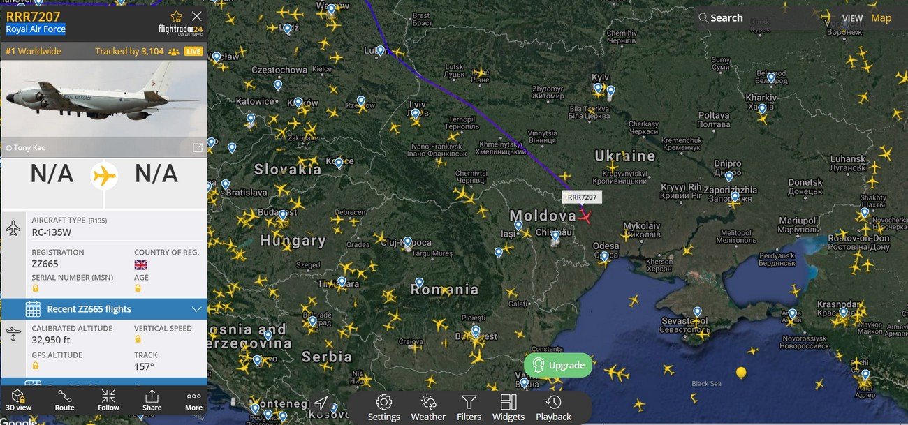 Разведчик "зашёл" в Украину со стороны Львова и направился в Одессу