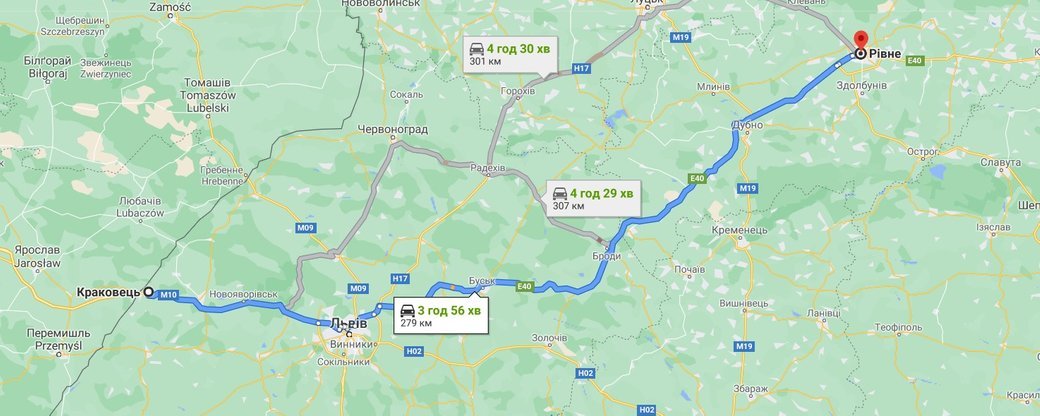 Как будет выглядеть концессионная дорога "Краковец-Львов-Броды-Ровно"