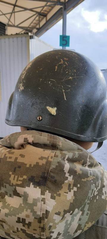 Боевики с беспилотника обстреляли КПВВ «Гнутово»: одного из бойцов спас его личный жетон 5