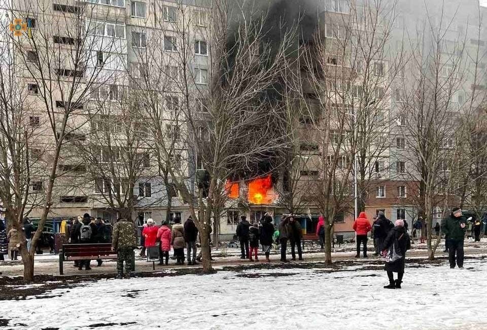 В Кропивницком горела 9-этажка: есть погибший и пострадавшие 2