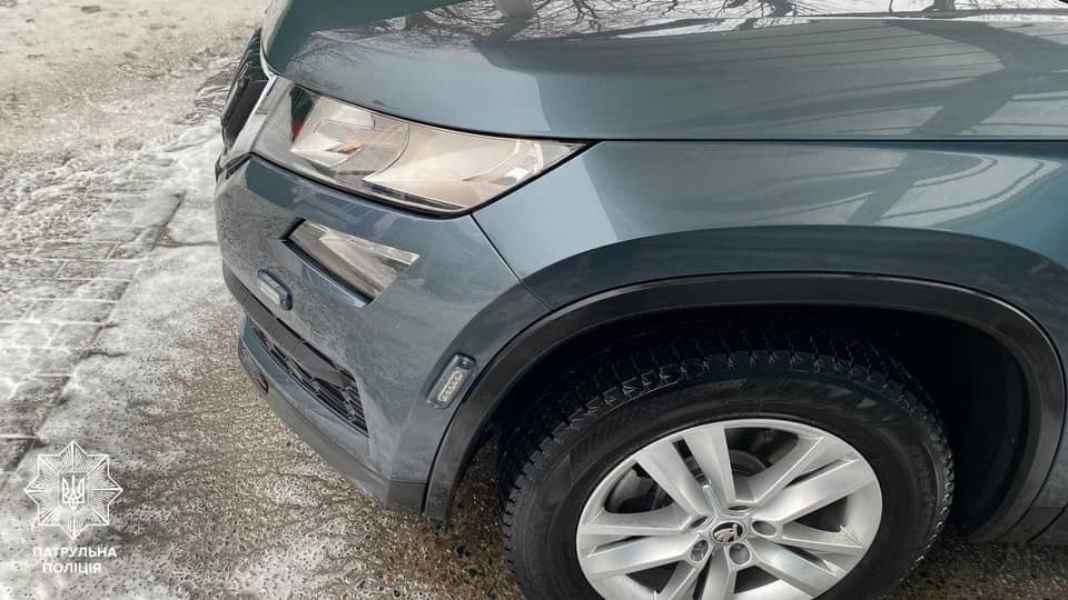 В Киеве полицейский «фантом» попал в ДТП 1