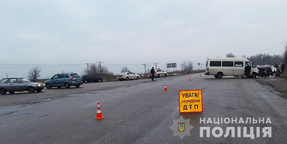 ДТП с маршруткой в Запорожской области: один человек погиб, ещё двое пострадали 1
