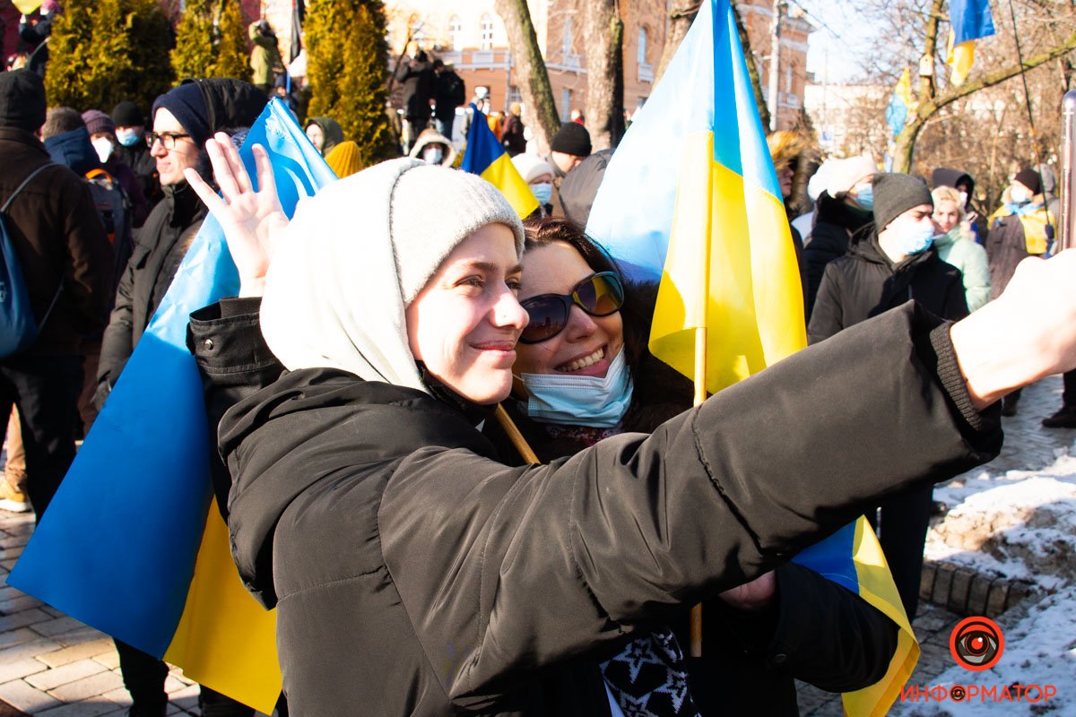 «Нет Путину», гимн Украины и фаера: как в Киеве прошел Марш единства за Украину 17