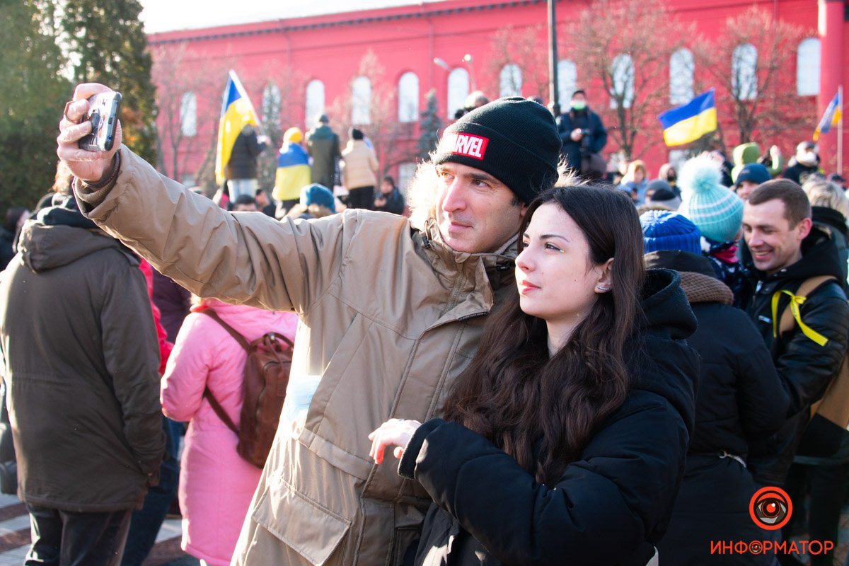 «Нет Путину», гимн Украины и фаера: как в Киеве прошел Марш единства за Украину 18
