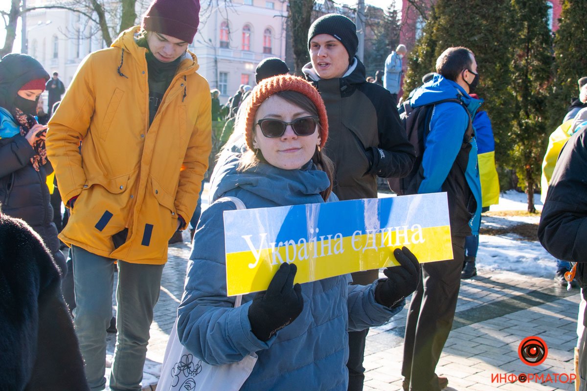 «Нет Путину», гимн Украины и фаера: как в Киеве прошел Марш единства за Украину 22