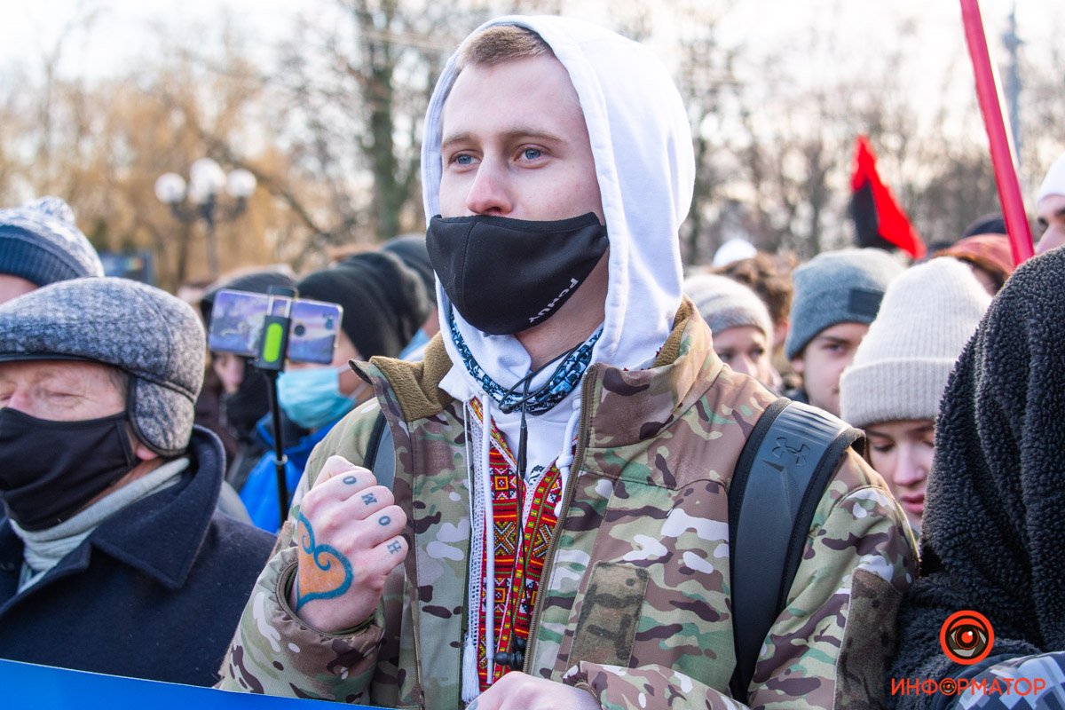 «Нет Путину», гимн Украины и фаера: как в Киеве прошел Марш единства за Украину 32