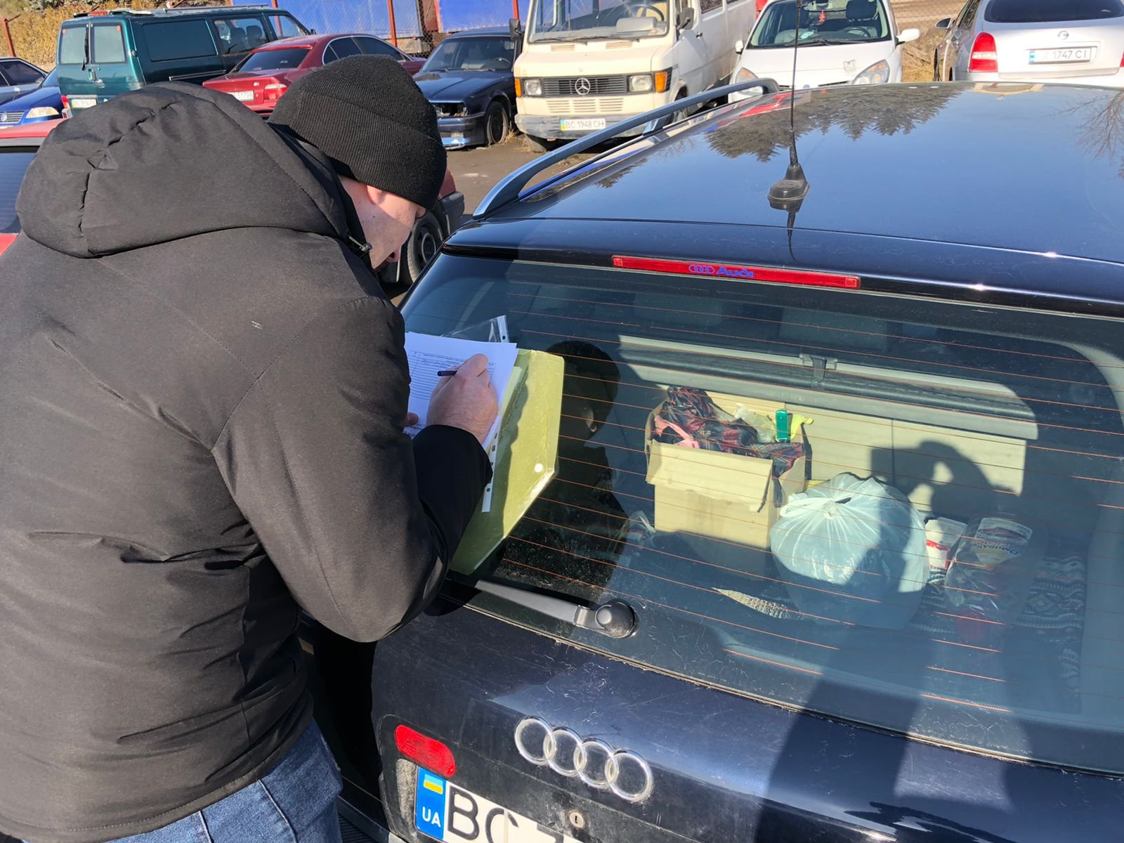 Во Львове у мужчины за вождение в пьяном виде забрали Audi. Он насобирал штрафов на 30 тысяч 1