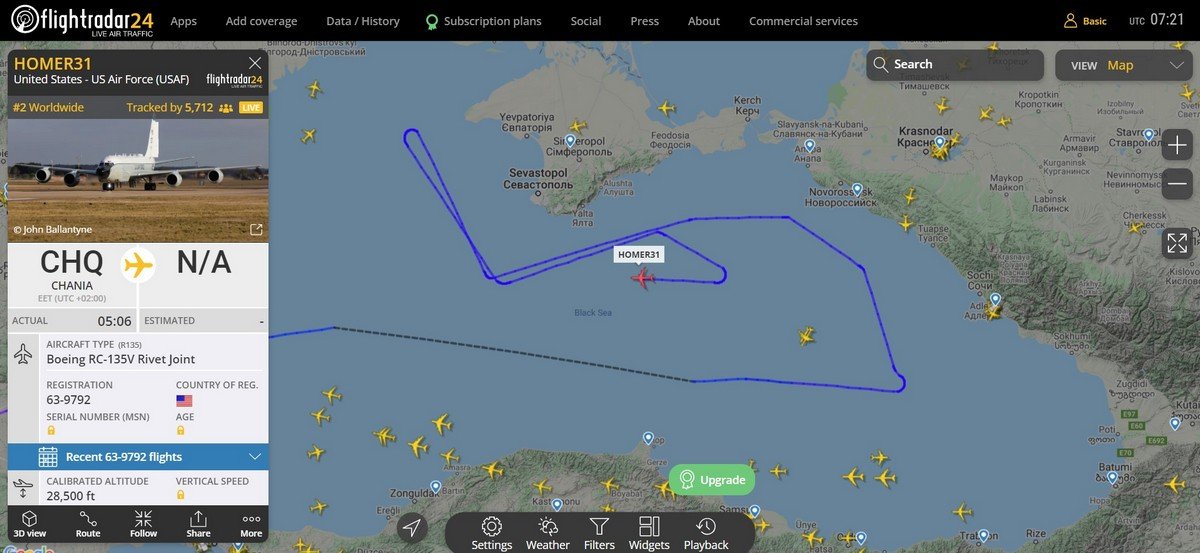 Boeing RC-135V Rivet Joint