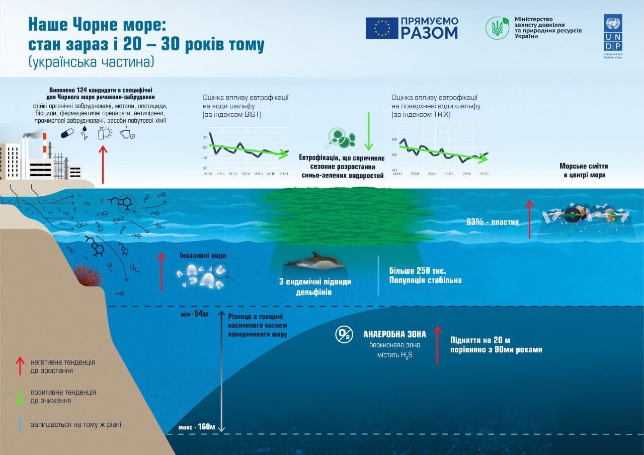 Як за останні 20-30 років змінився стан Чорного моря: результати дослідження 1