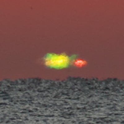 В Одессе над морем заметили ярко-зелёную вспышку: фото и видео 3