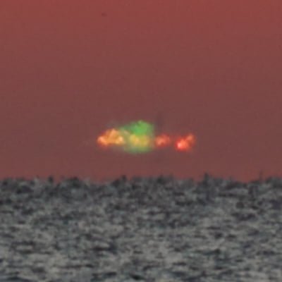 В Одессе над морем заметили ярко-зелёную вспышку: фото и видео 1