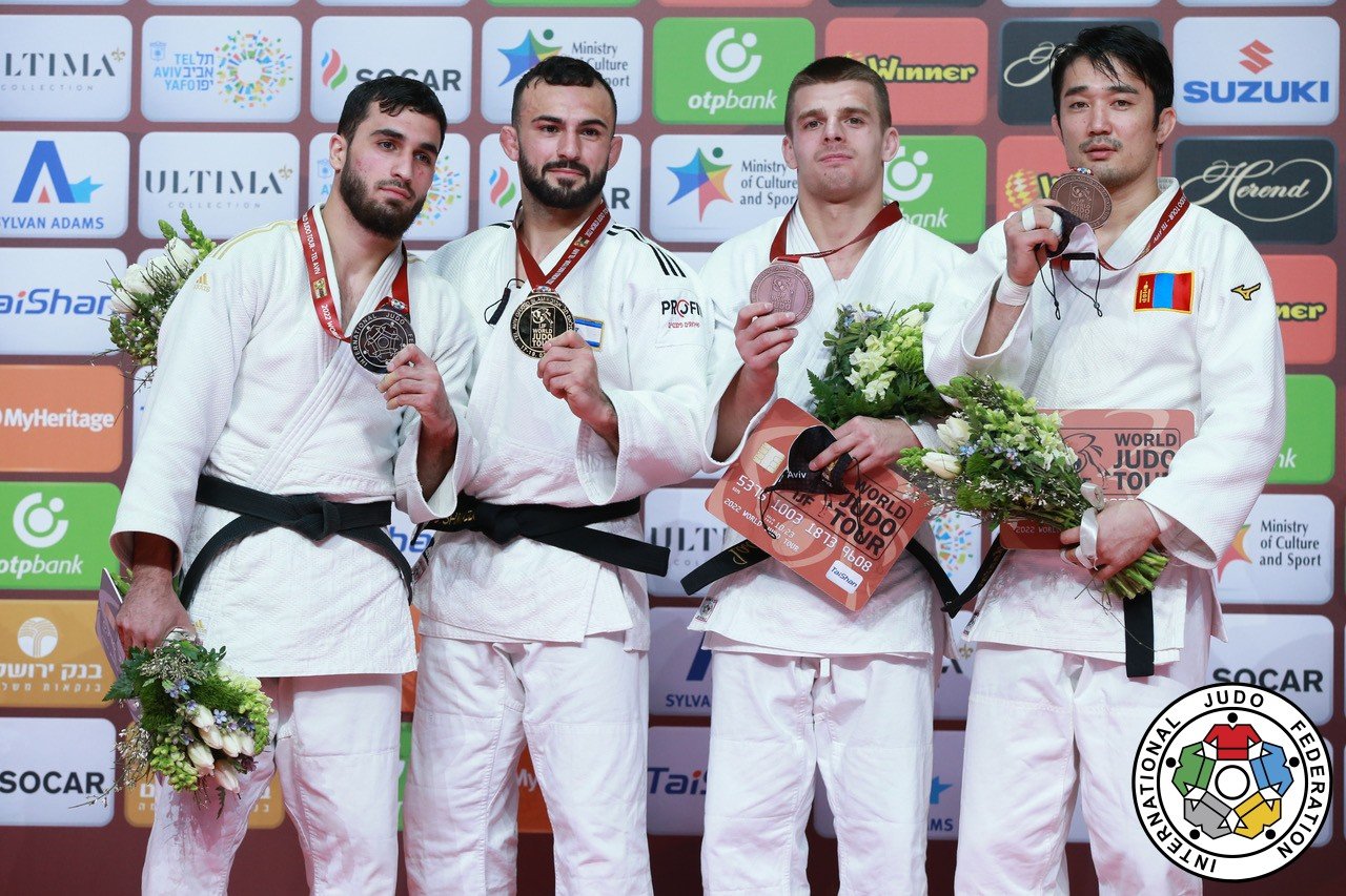 Дзюдоист из Украины выиграл золото на турнире Grand Slam в Израиле 7