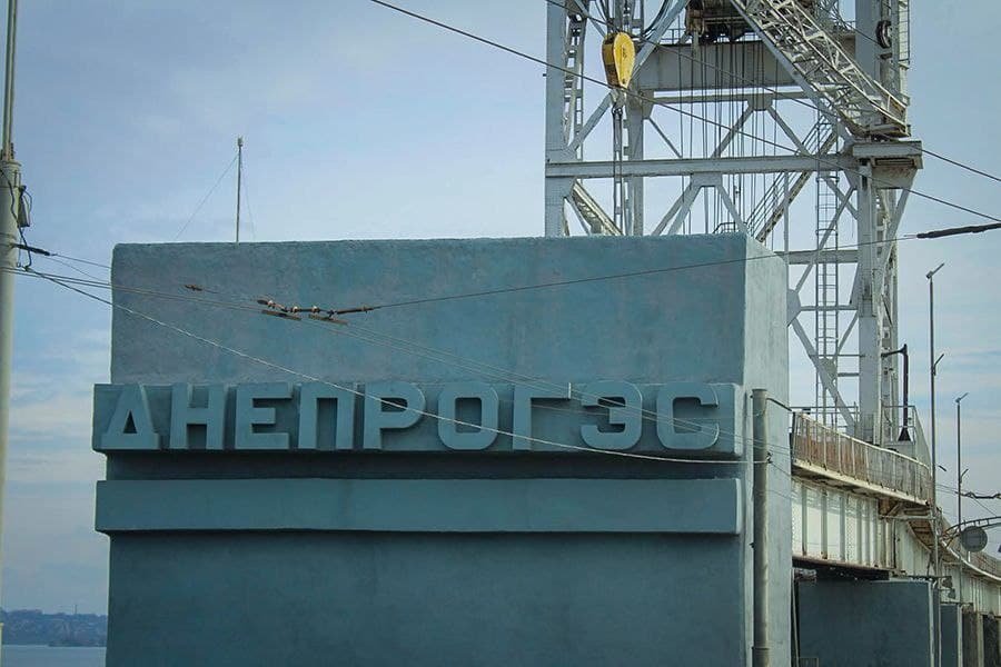 Полиция и Нацгвардия начали усиленно охранять Днепровскую ГЭС 1