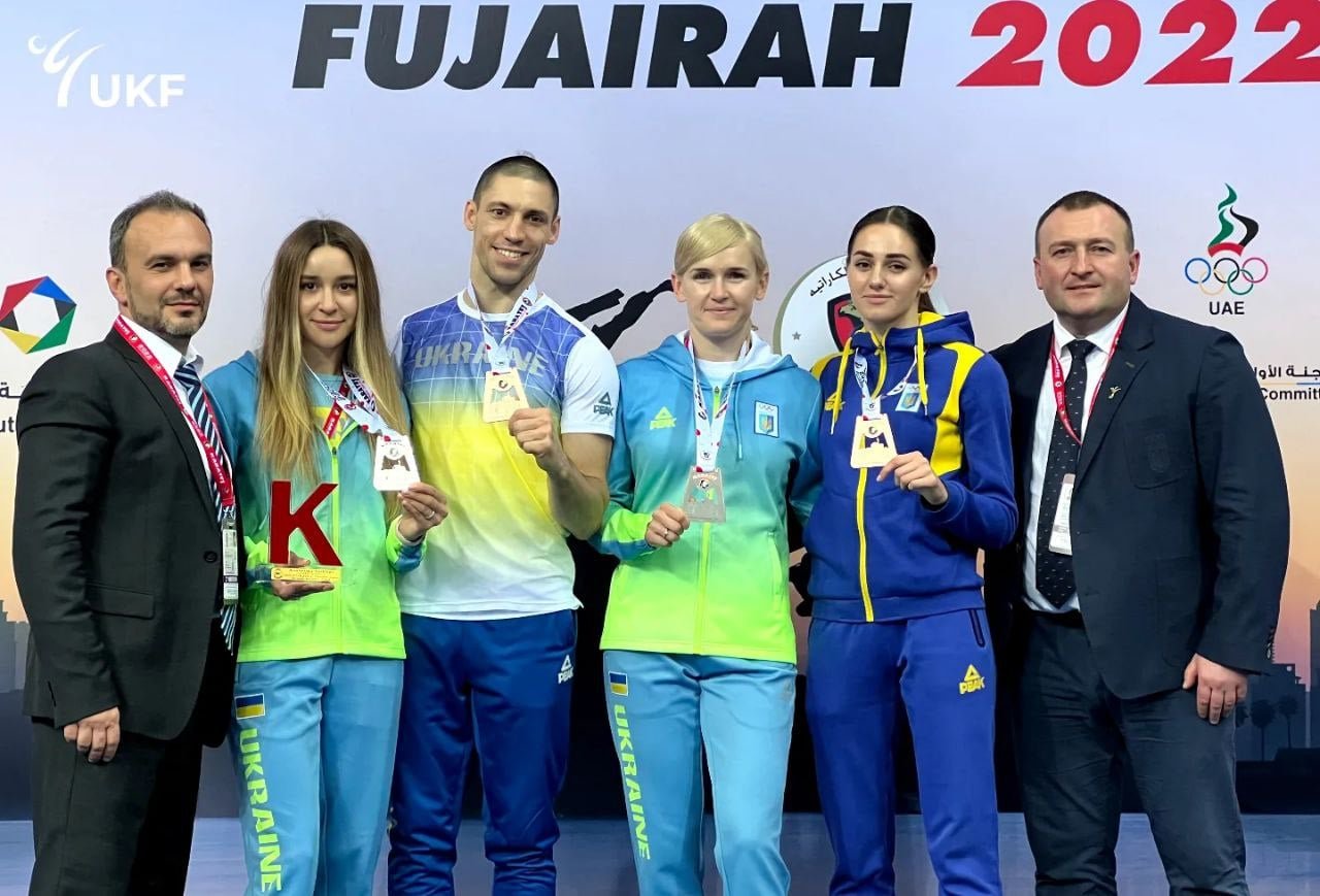 Українські каратисти вибороли чотири медалі на турнірі в ОАЕ 1