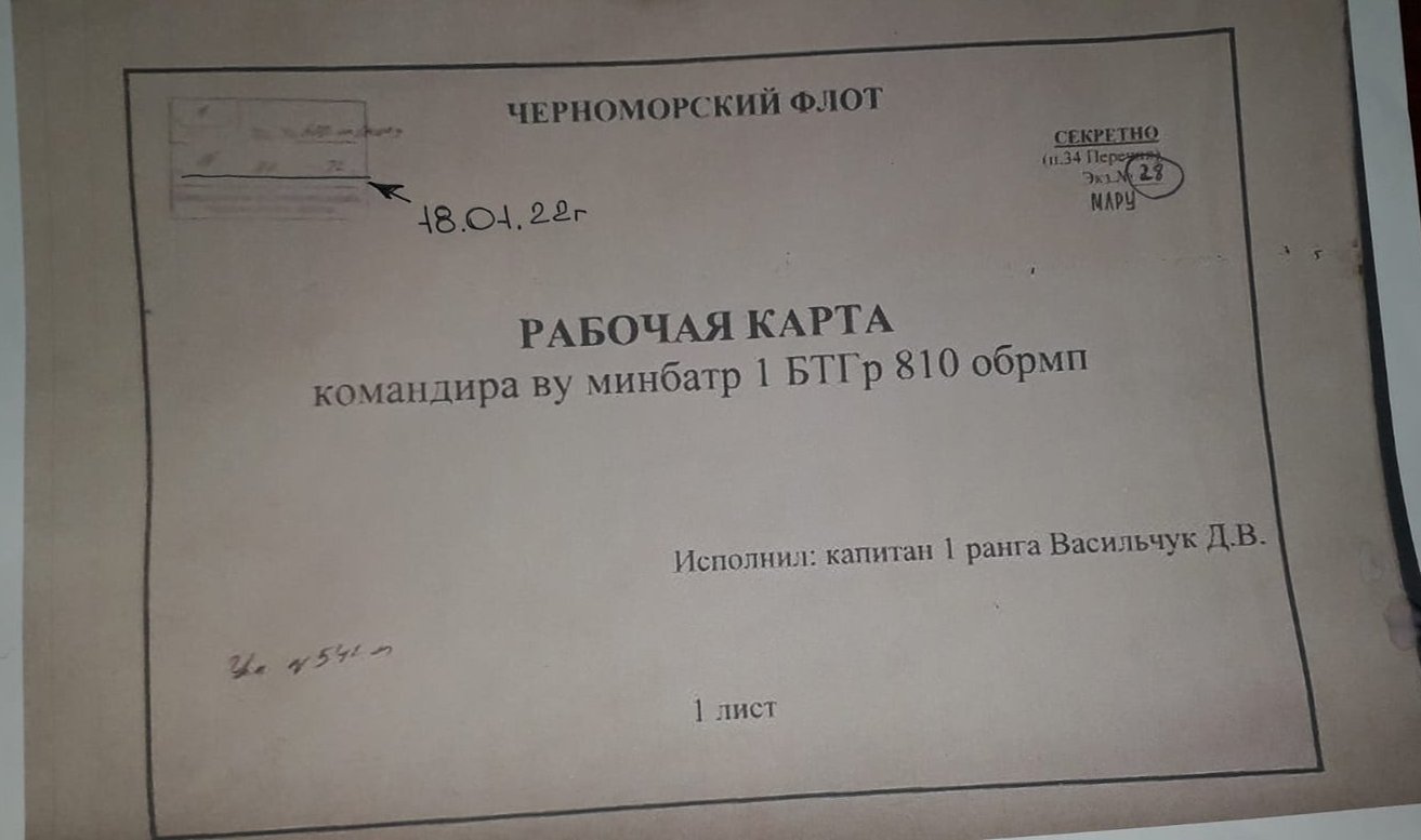 План вторгнення Росії в Україну: ЗСУ знайшли секретні документи бойовиків 1