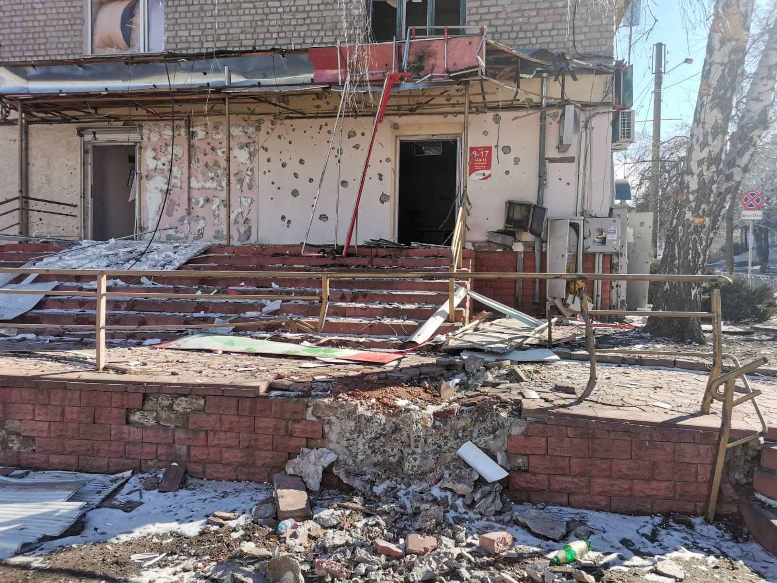 В Изюме оккупанты разрушили телебашню 5