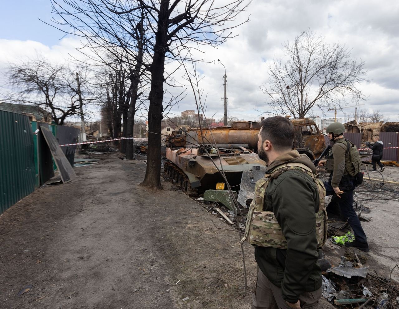 Зеленський відвідав Бучу та Ірпінь, де російські окупанти вбивали мирних жителів 2