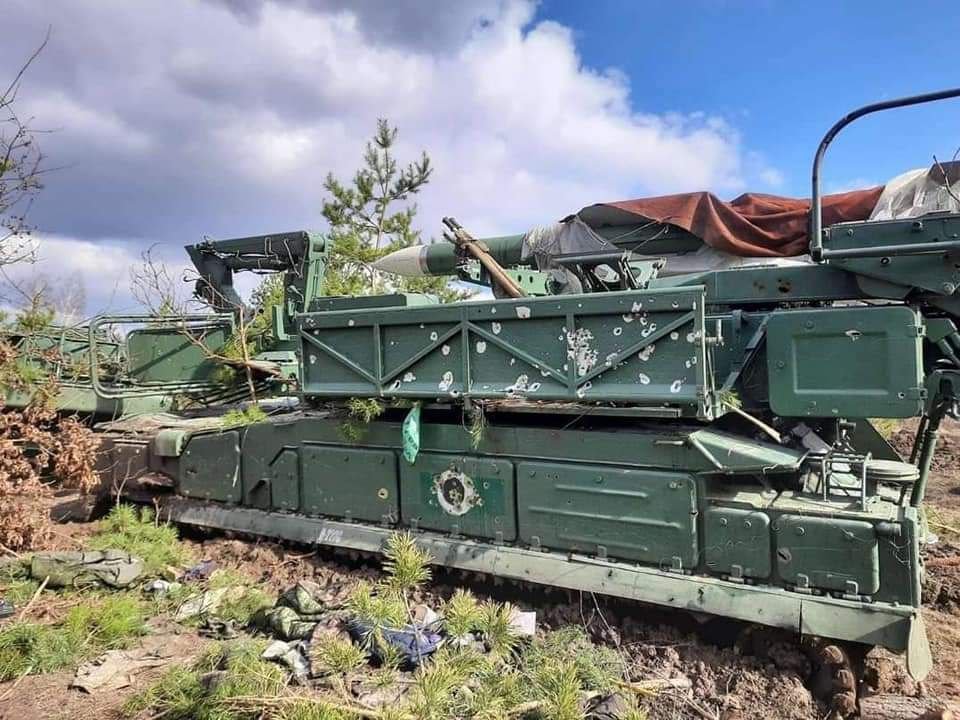 Украинские военные захватили вражеские ракетные комплексы «БУК» 3