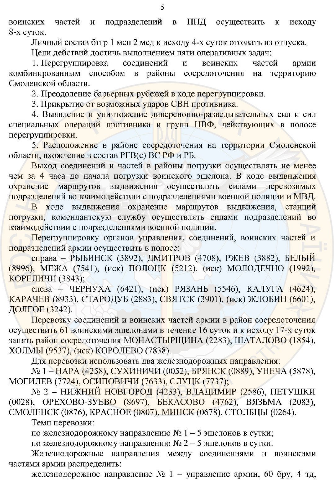 Армия рф планировала военное вторжение в беларусь — Разведка 5