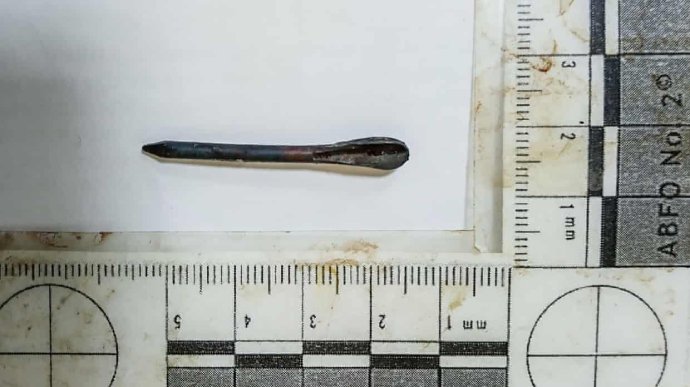 Россияне в Буче убивали мирных людей снарядами с начинкой из металлических дротиков 1