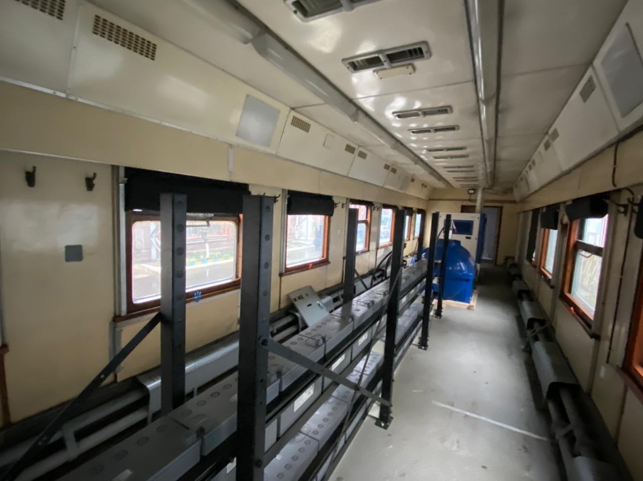 В Україні з'явився потяг-мінігоспіталь: як він виглядає 7