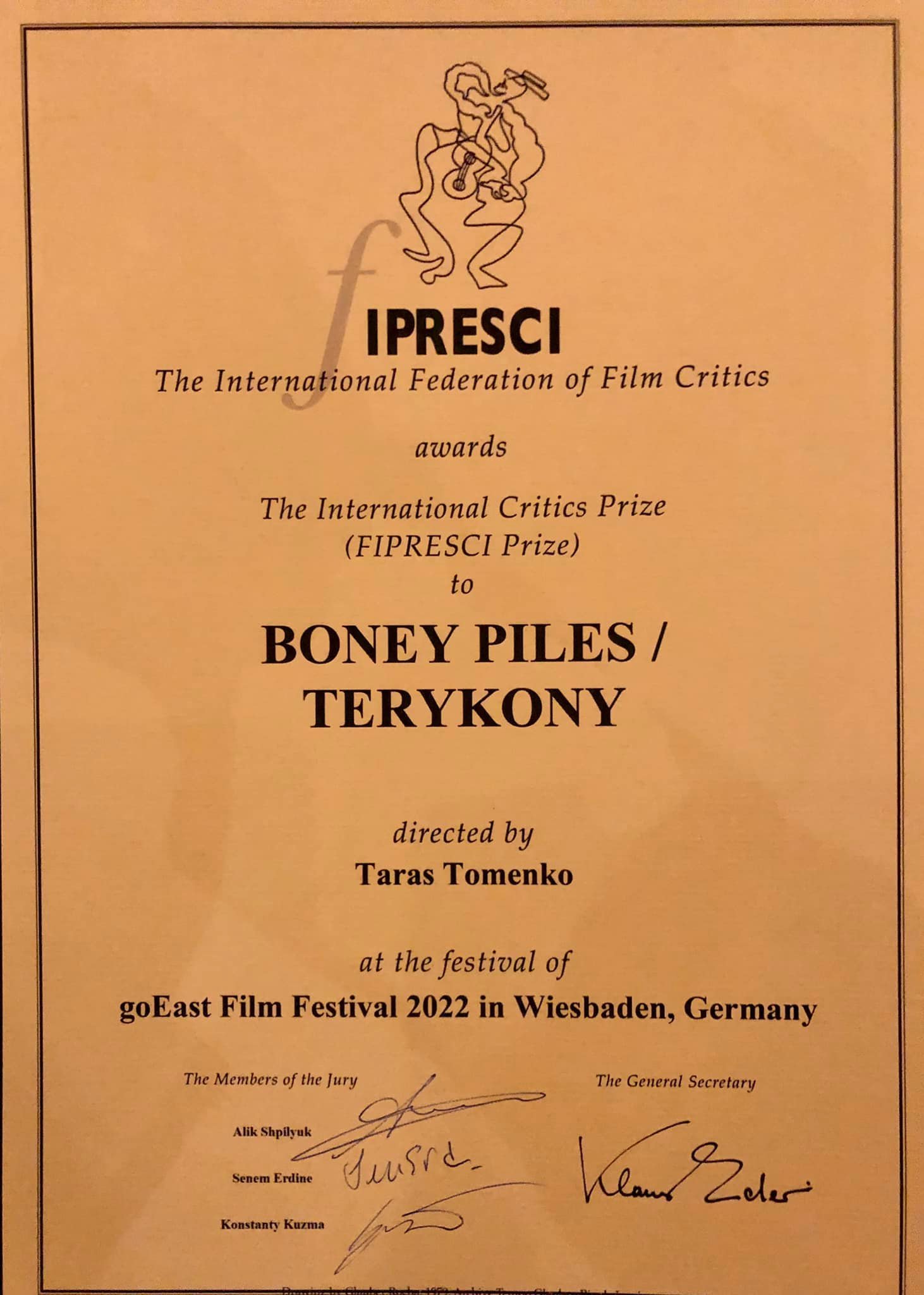 Український фільм "Терикони" отримав дві нагороди на фестивалі GoEast у Німеччині 2