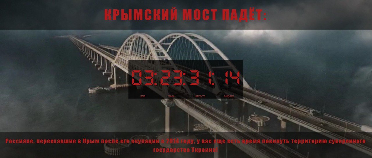 Як і коли буде зруйновано Кримський міст 1