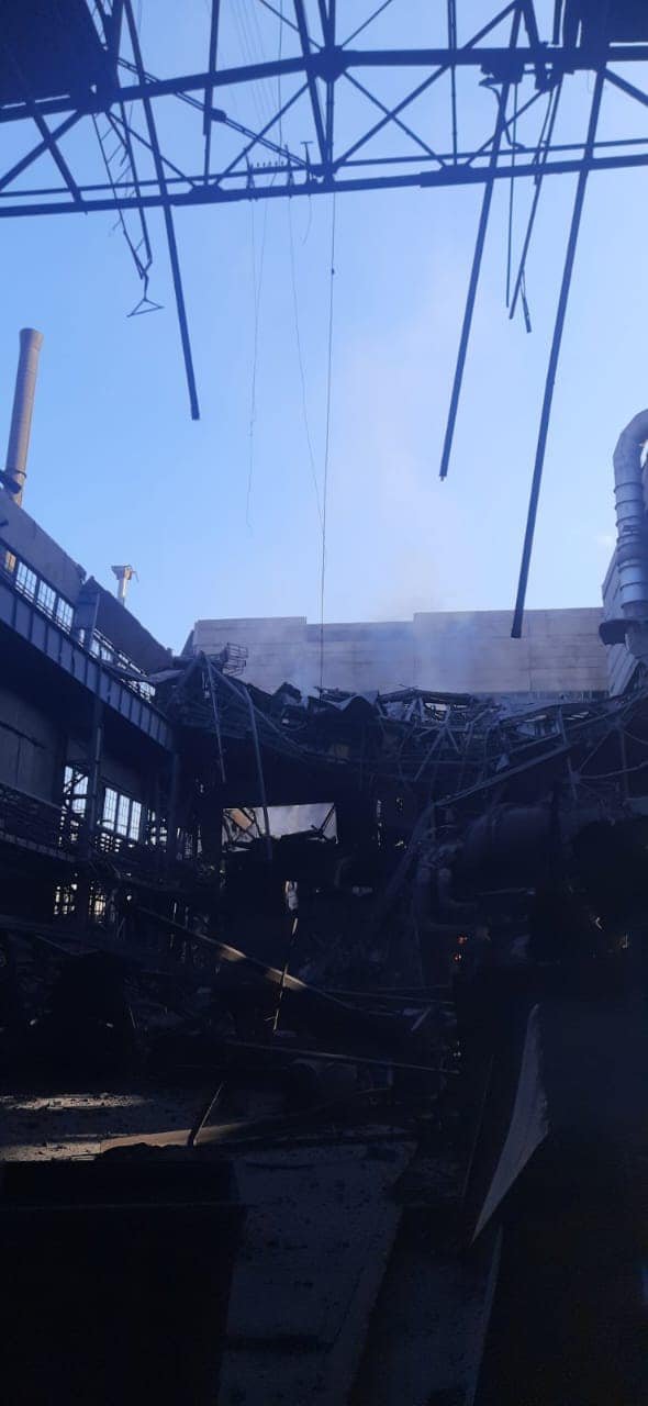 В Краматорске второй раз за 2 месяца обстреляли «Энергомашспецсталь» 1