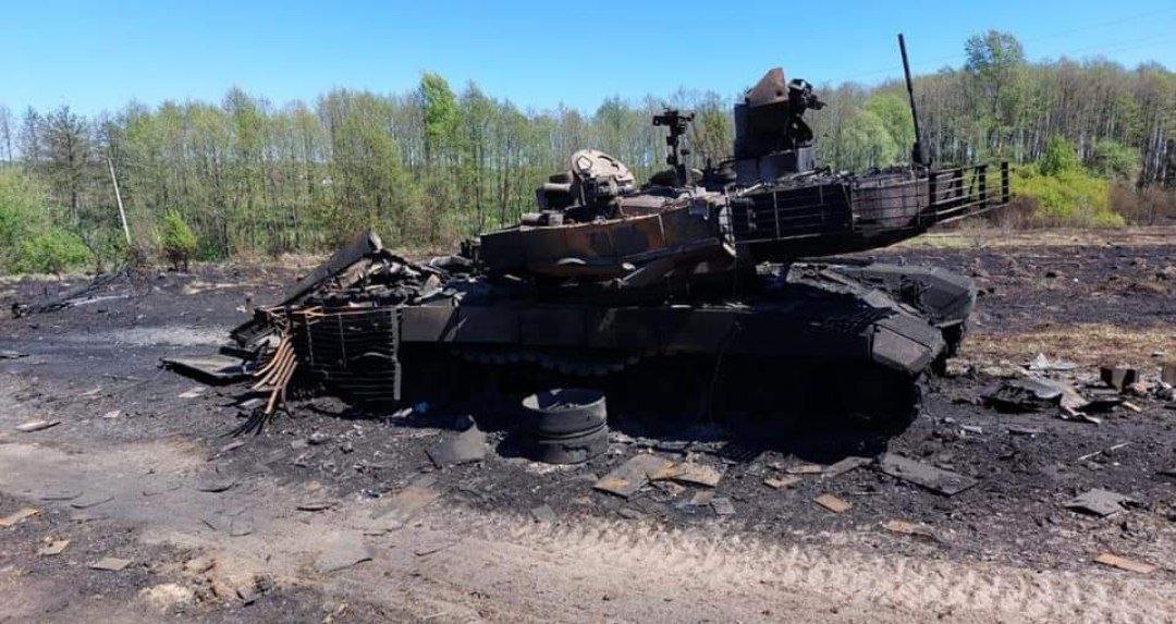 Тероборона Харькова уничтожила бронетранспортёр и танк оккупантов 2