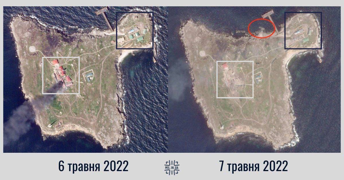 Біля острова Зміїного ЗСУ знищили три катери Росії 1