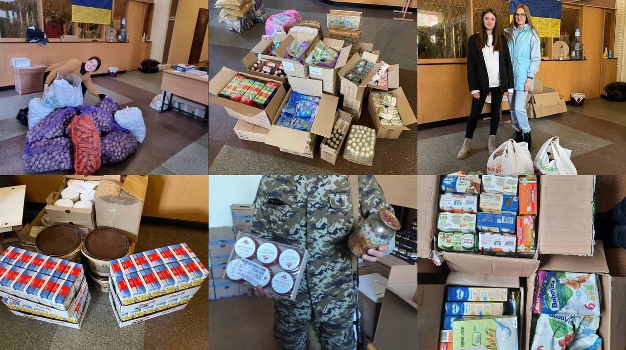 Волонтёрский центр при Запорожском национальном университете оказывает помощь 300 переселенцам в день 4