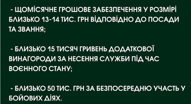 Виплати військовим в Україні: скільки платять та від чого це залежить 1
