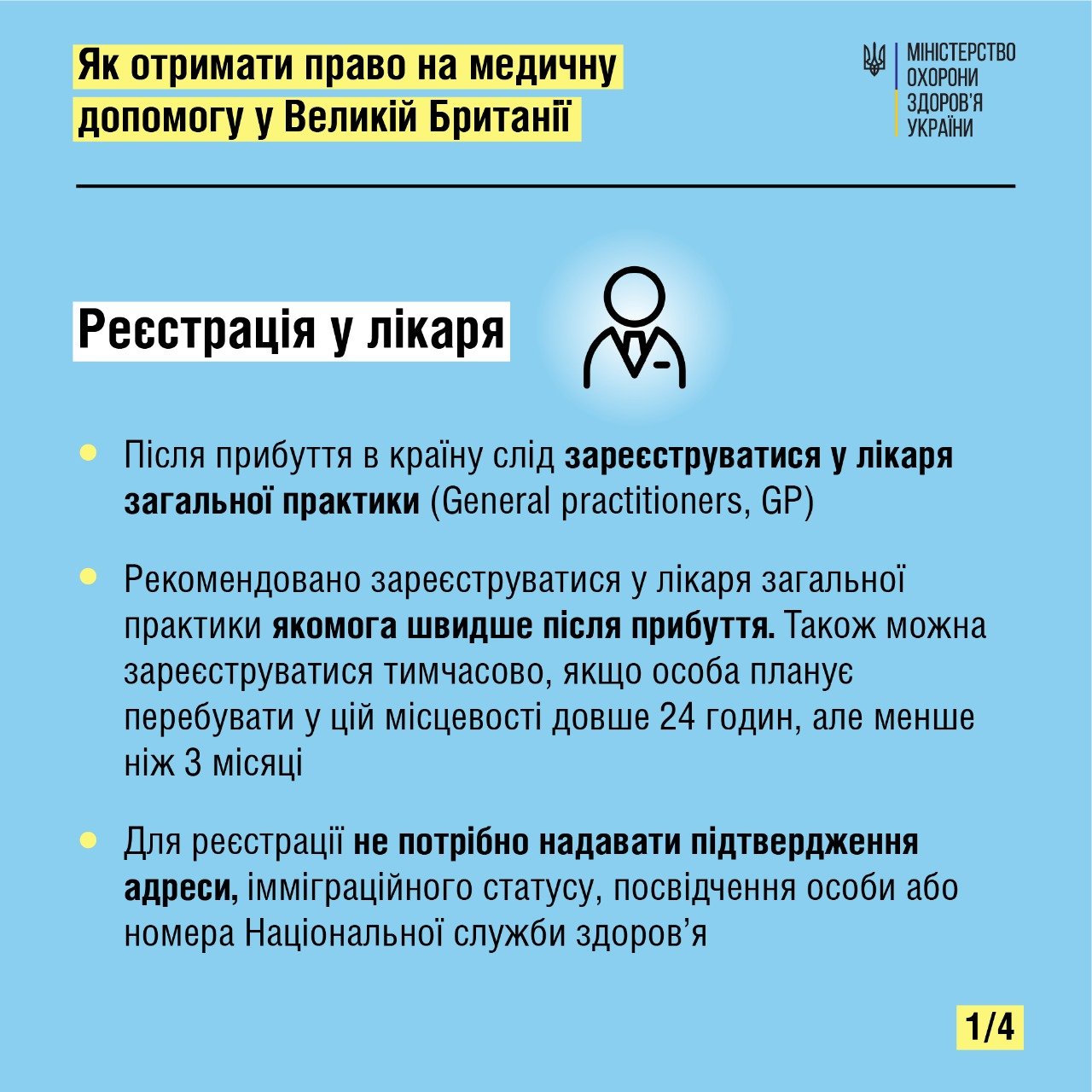 Как украинцам получить медицинскую помощь в Великобритании 1