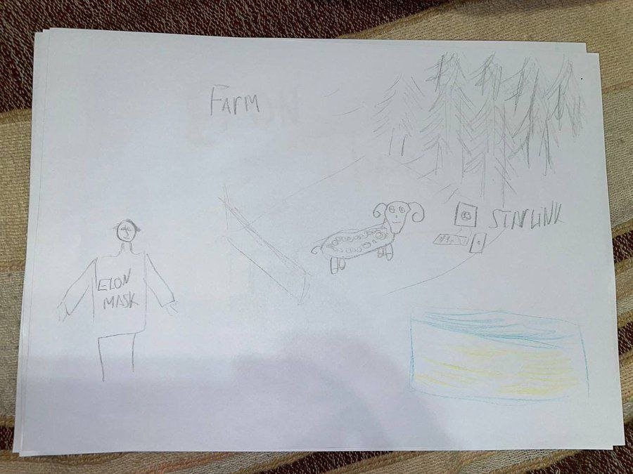 Українські діти-біженці створили найбільше у світі NFT-зображення 1