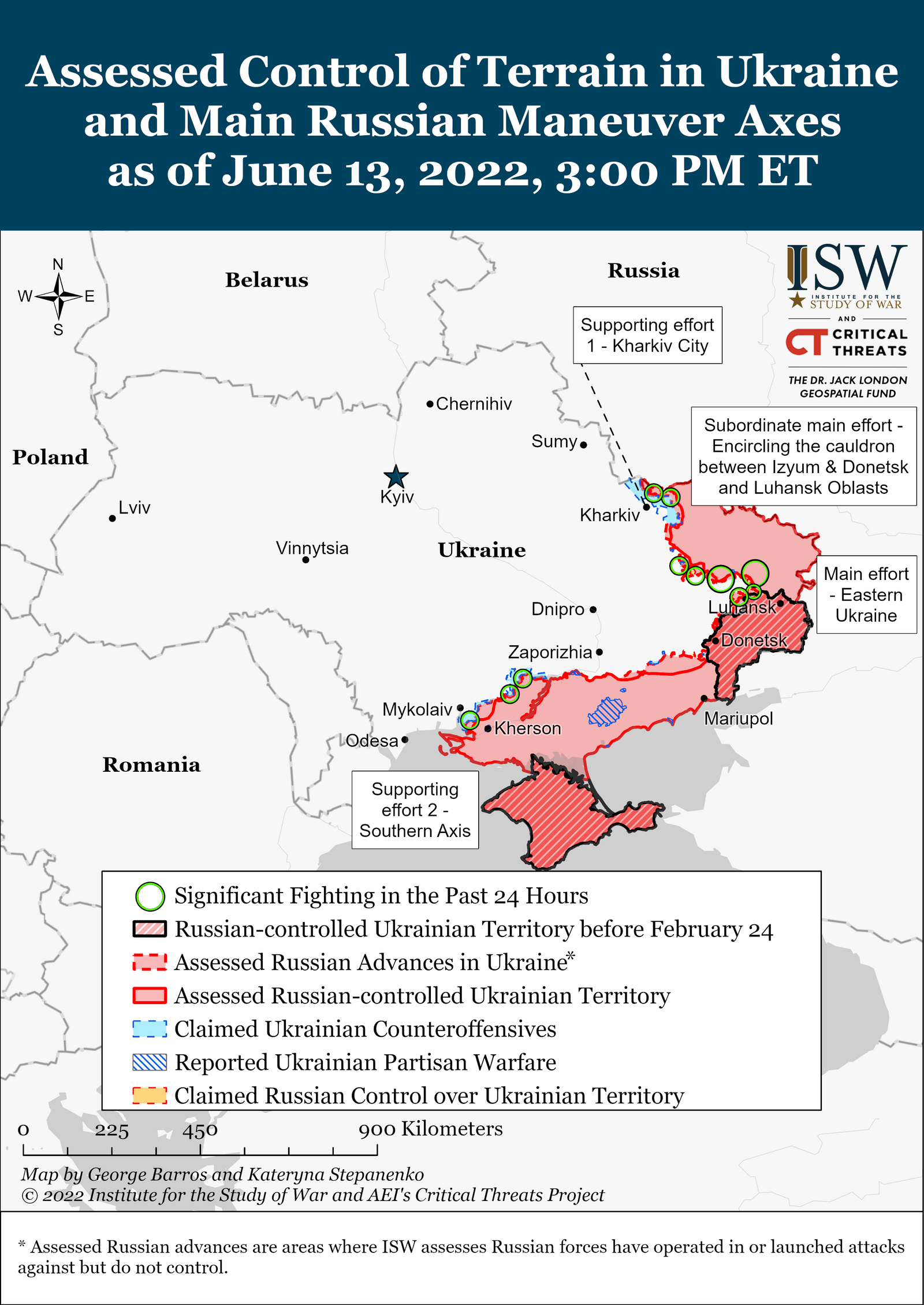 Війська рф витіснили українських захисників з центру Сєверодонецька, тривають бої – Інститут вивчення війни 1