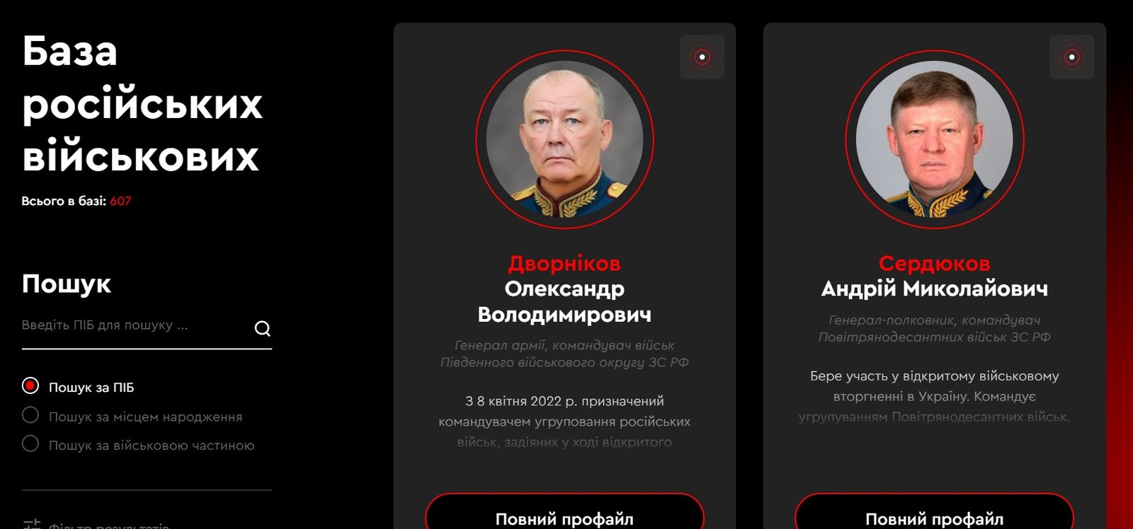 В Україні створили ресурс "Книга катів українського народу": зараз там понад 600 російських окупантів 2