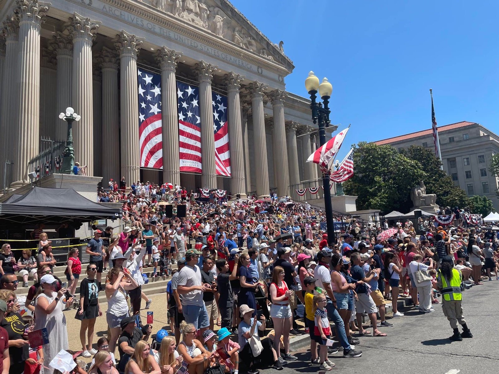 Українська делегація вперше взяла участь у параді на День незалежності США 3