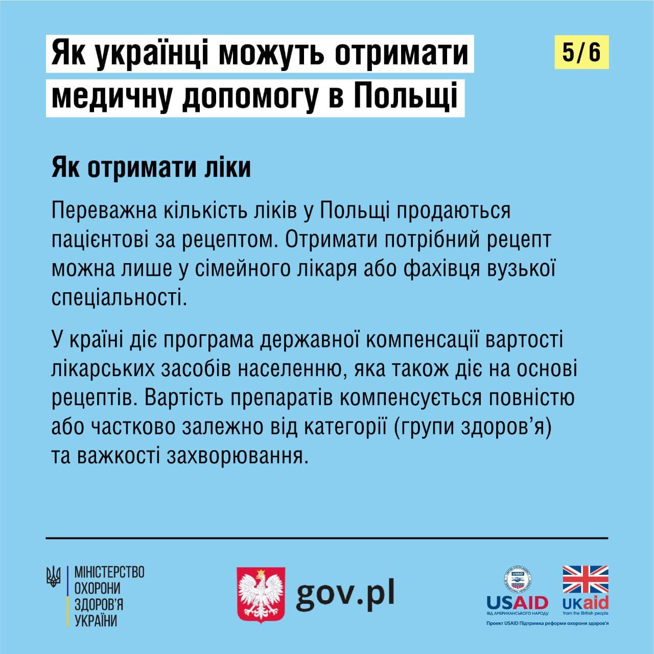Як українцям отримати медичну допомогу у Польщі 5