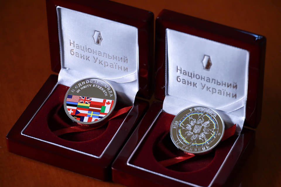 В Украине появятся новые монеты, посвящённые войне 1