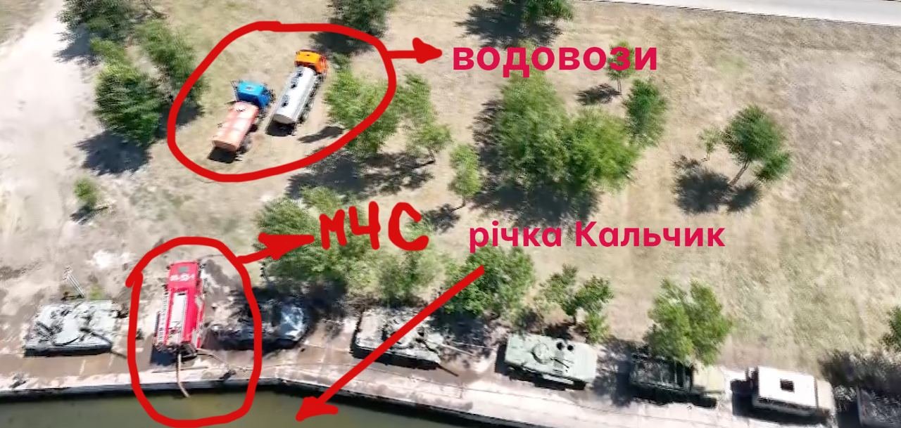 Окупанти в Маріуполі наповнюють водовози просто з річки, воду з якої вживати небезпечно 1