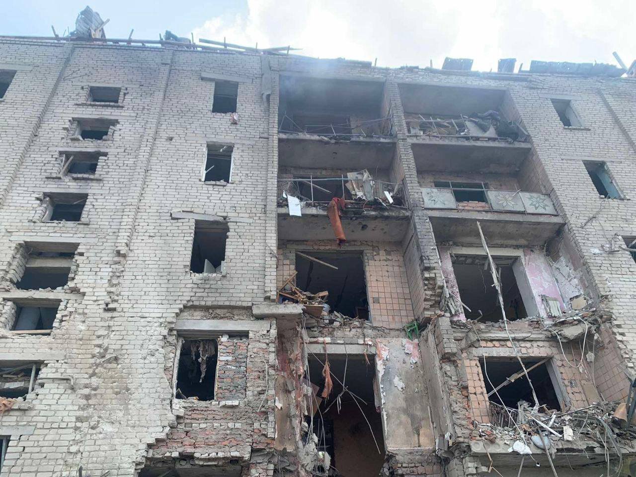 Так виглядає будинок після удару